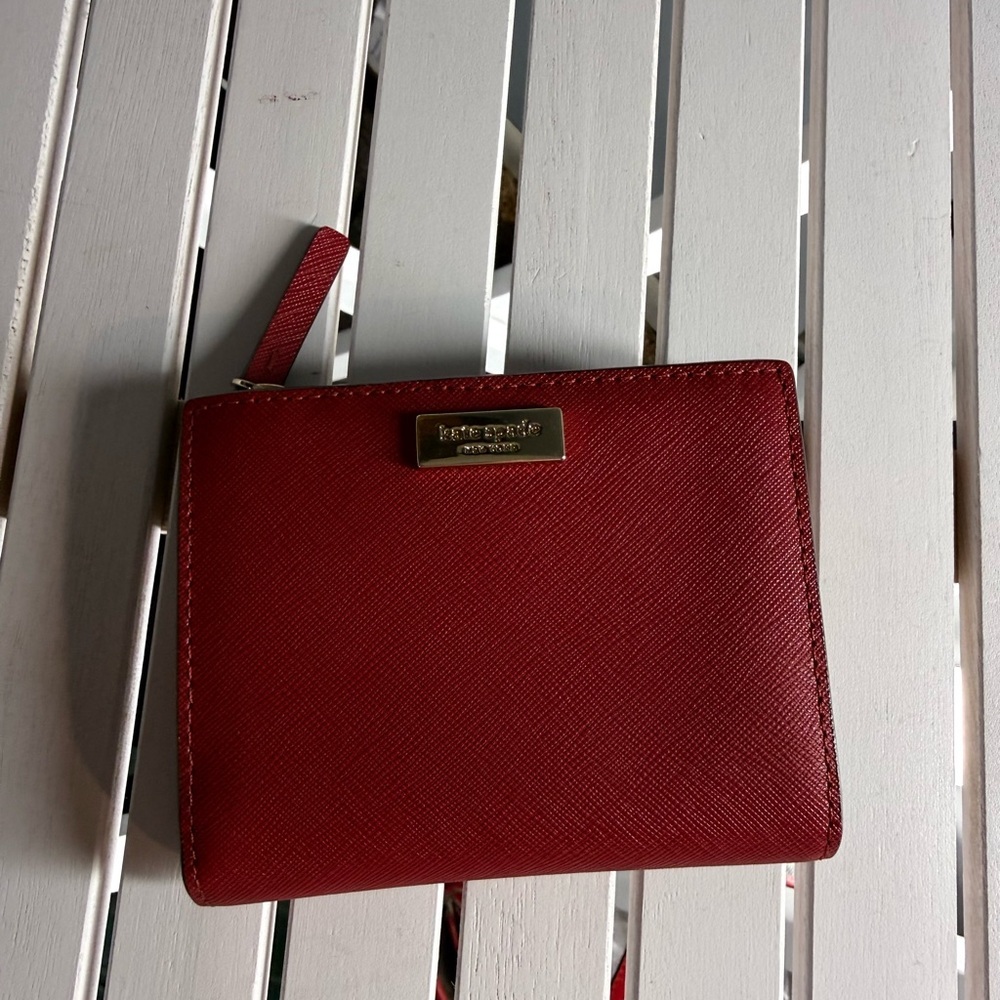 COACH Snap Card Case With Vintage Daisy Script Print (3595) $138 NWOT - Picture 5 of 6